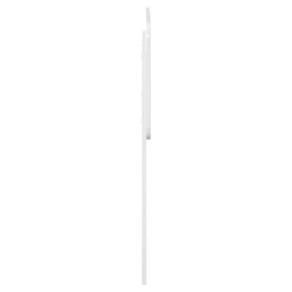 Testiera Bianco Lucido 120 cm Legno multistrato