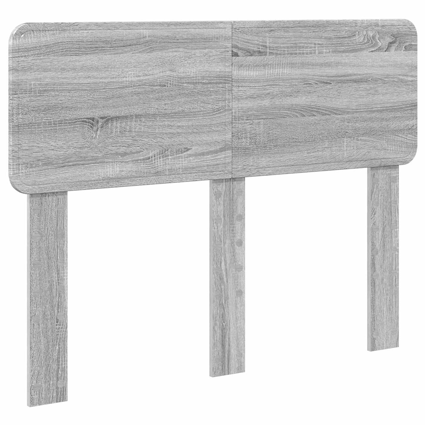 Testiera Grigio Sonoma 120 cm Legno multistrato