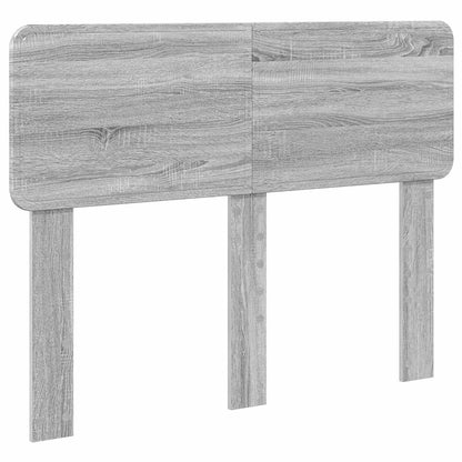 Testiera Grigio Sonoma 120 cm Legno multistrato