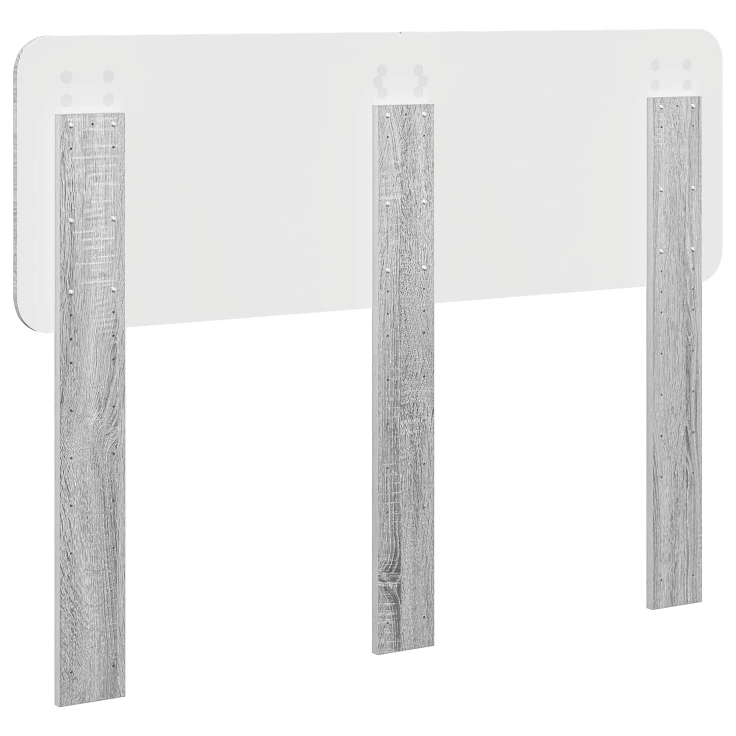 Testiera Grigio Sonoma 120 cm Legno multistrato