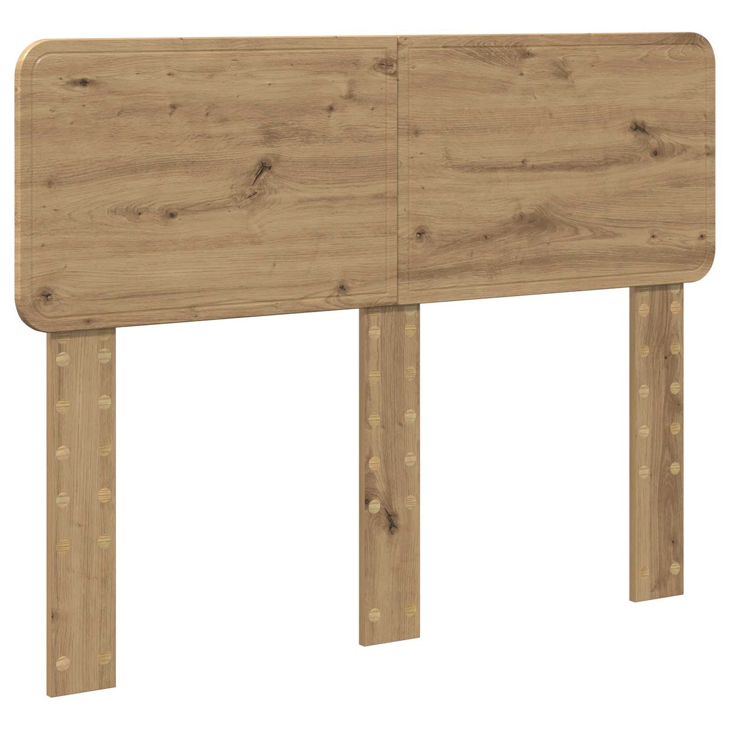 Testiera Rovere artigianale 120 cm Legno multistrato