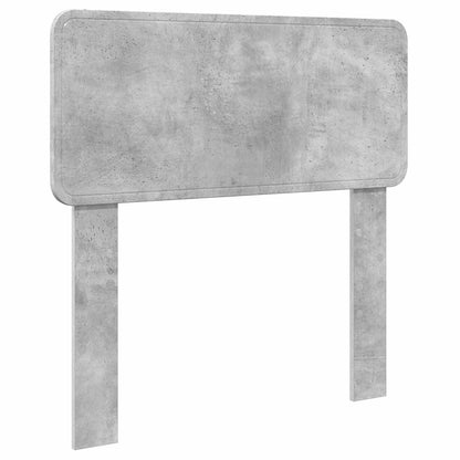 Testiera Grigio cemento 90 cm Legno multistrato