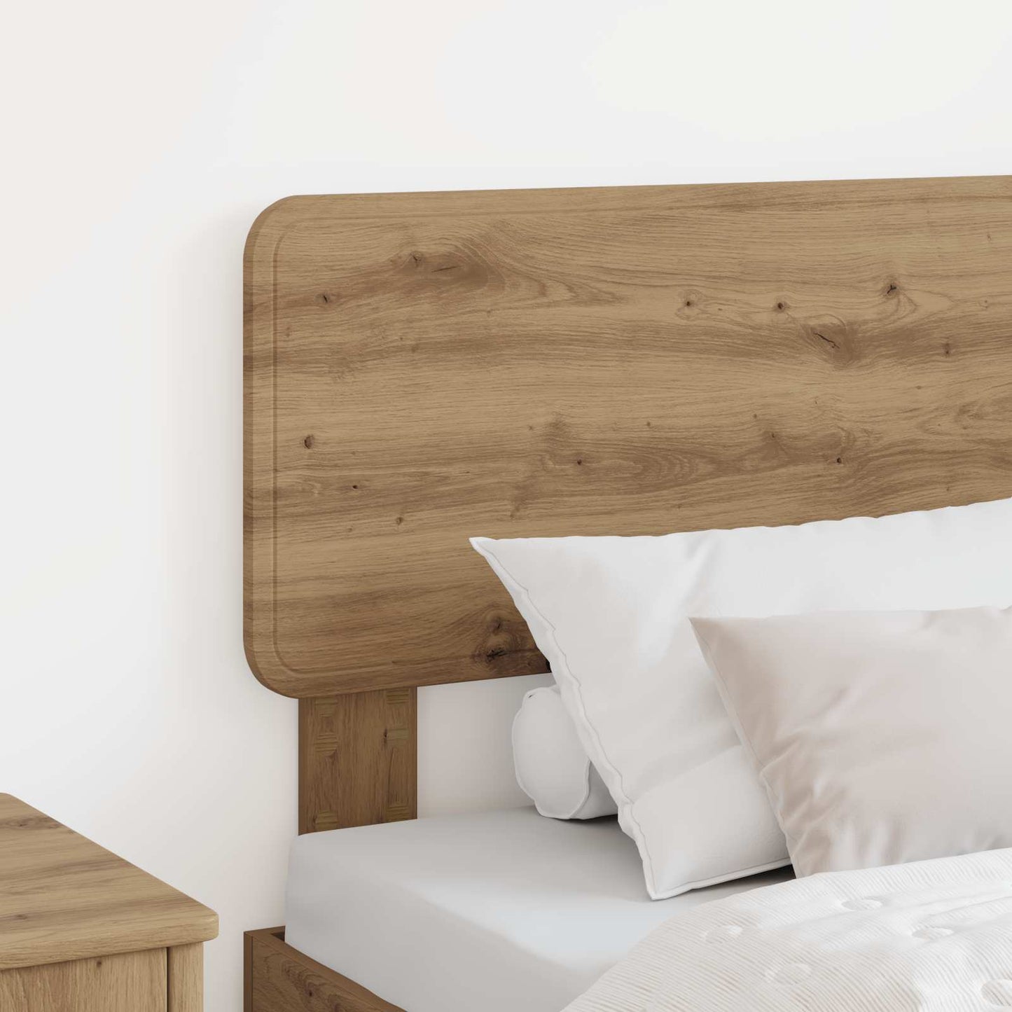 Testiera Rovere artigianale 90 cm Legno multistrato
