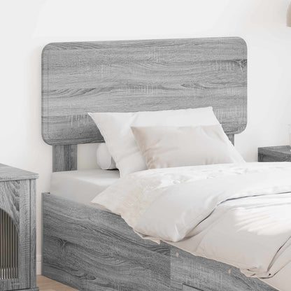 Testiera Grigio Sonoma 80 cm Legno multistrato