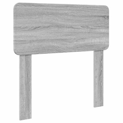 Testiera Grigio Sonoma 80 cm Legno multistrato
