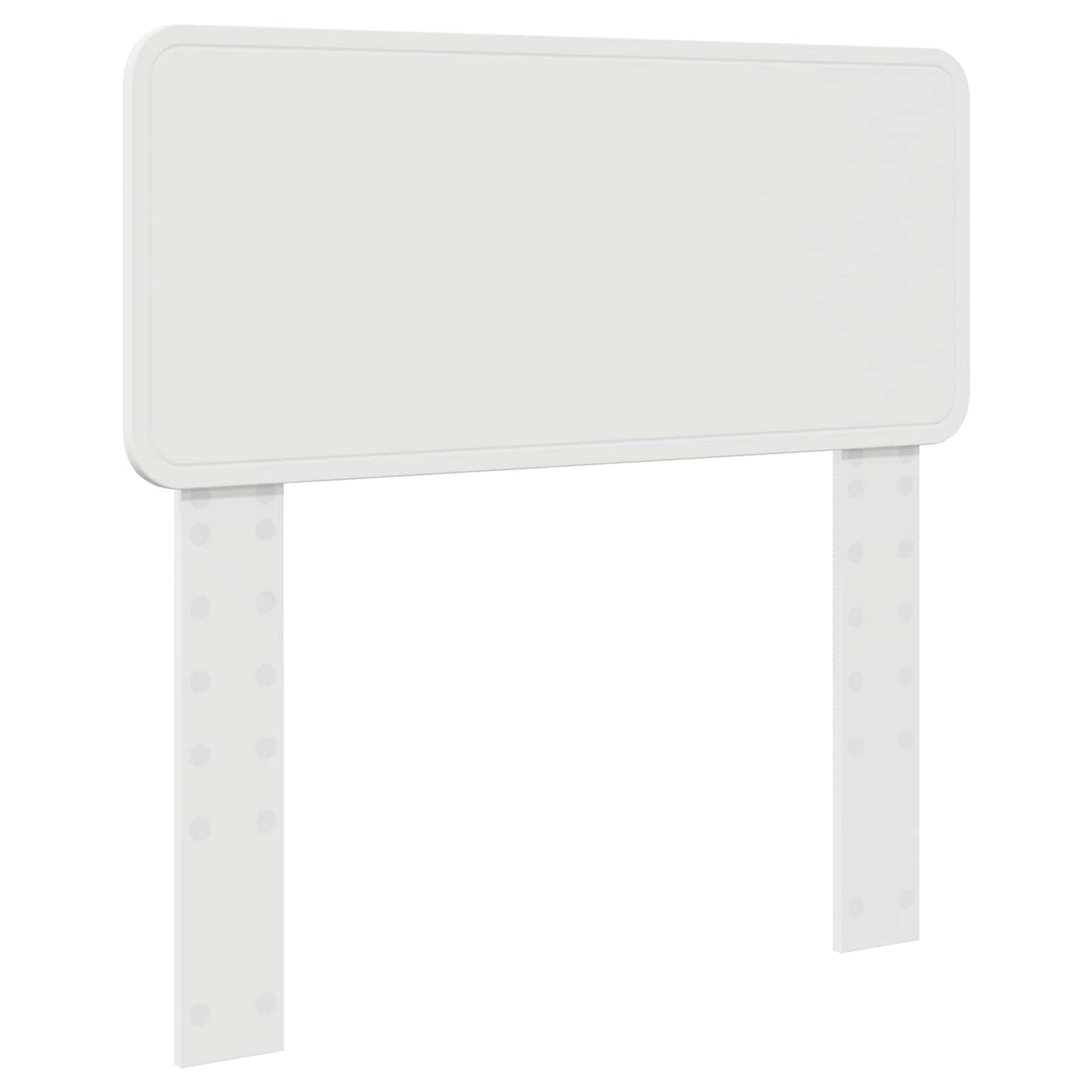 Testiera Bianco 75 cm Legno multistrato