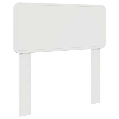 Testiera Bianco Lucido 75 cm Legno multistrato