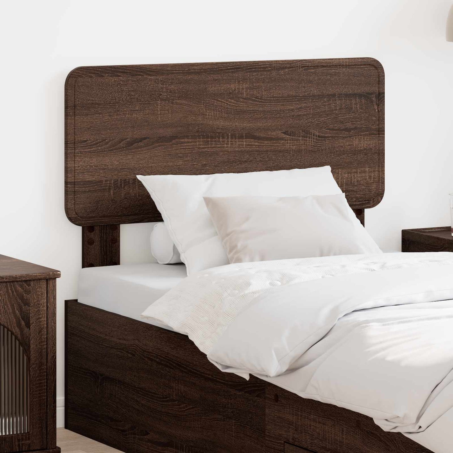 Testiera Rovere Marrone 75 cm Legno multistrato