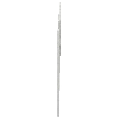 Testiera Grigio cemento 200 cm Legno multistrato