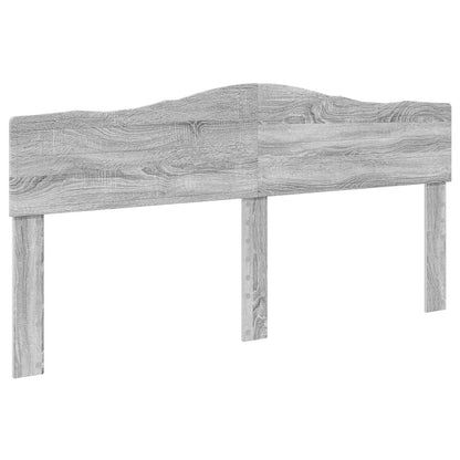 Testiera Grigio Sonoma 200 cm Legno multistrato