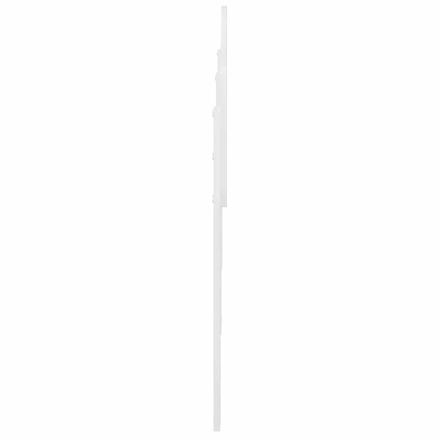 Testiera Bianco 180 cm Legno multistrato