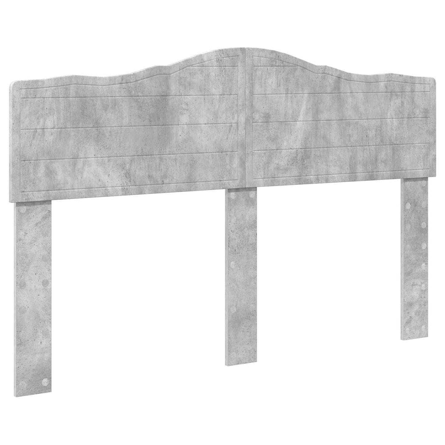 Testiera Grigio cemento 160 cm Legno multistrato