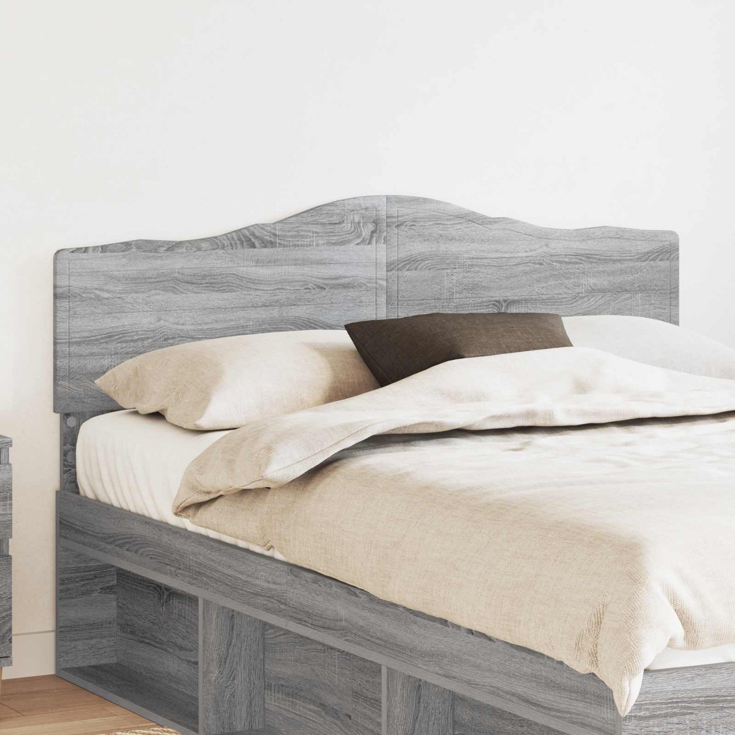 Testiera Grigio Sonoma 160 cm Legno multistrato