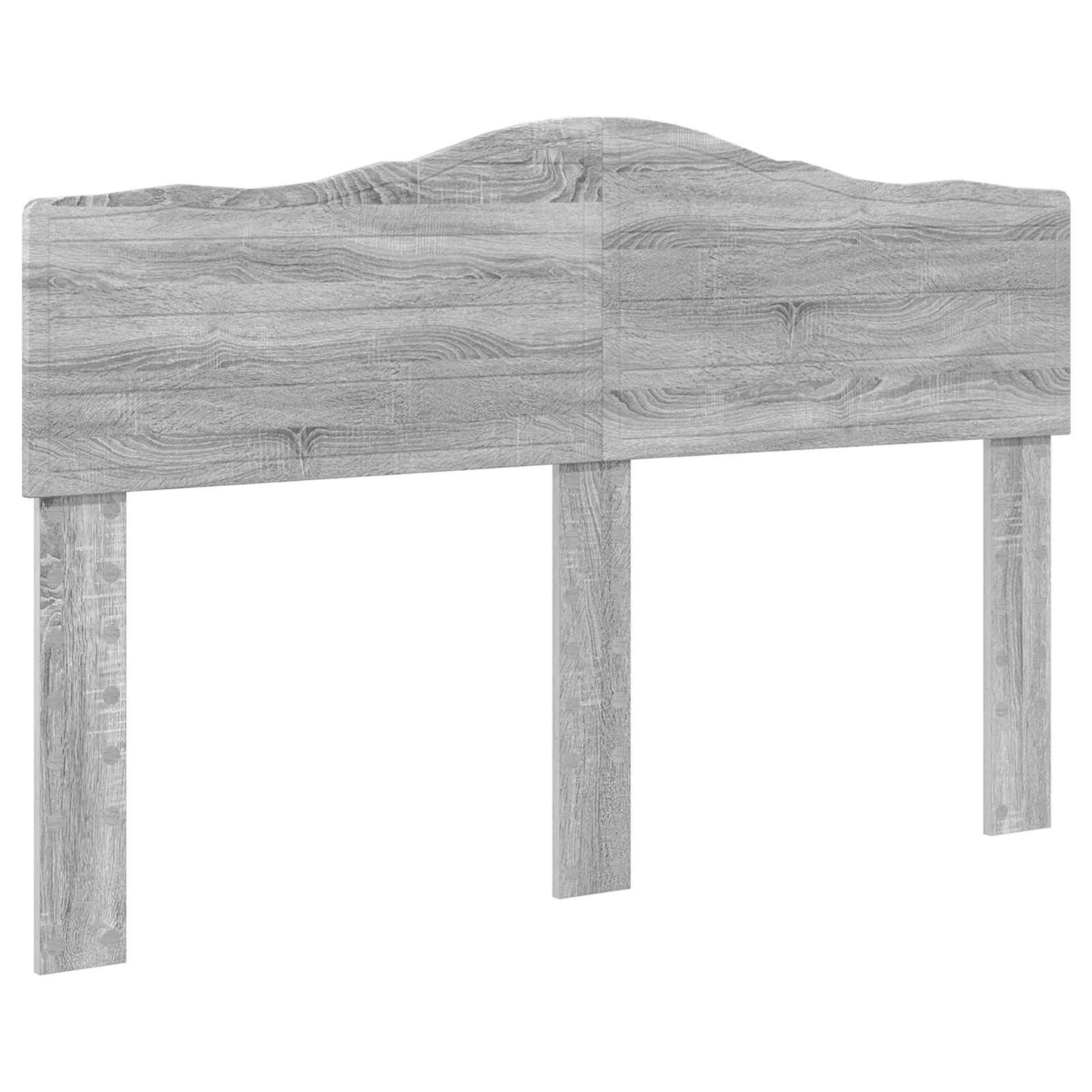 Testiera Grigio Sonoma 160 cm Legno multistrato