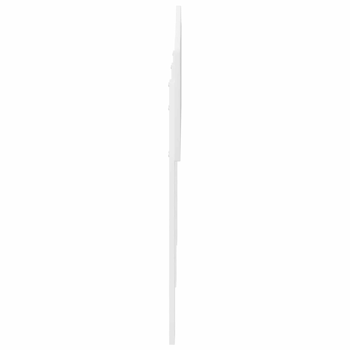 Testiera Bianco 150 cm Legno multistrato
