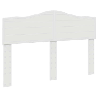 Testiera Bianco Lucido 140 cm Legno multistrato