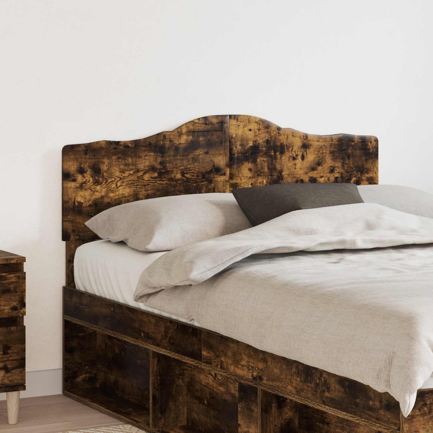 Testiera Rovere fumÃ© 135 cm Legno multistrato