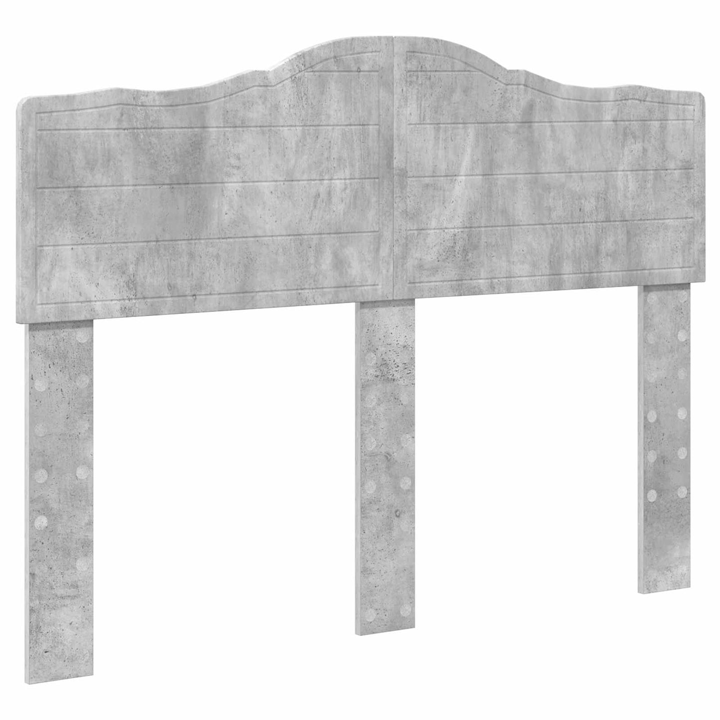 Testiera Grigio cemento 120 cm Legno multistrato