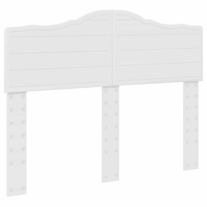 Testiera Bianco Lucido 120 cm Legno multistrato