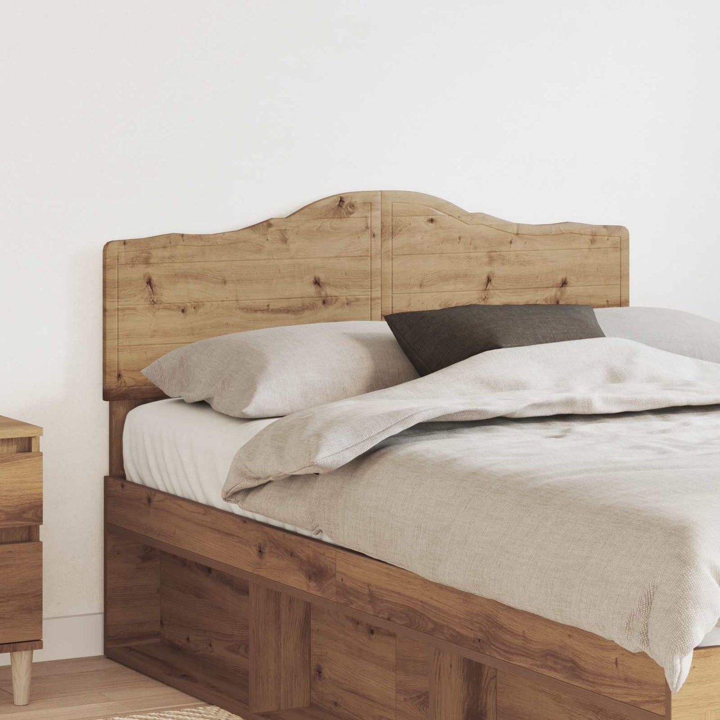 Testiera Rovere artigianale 120 cm Legno multistrato