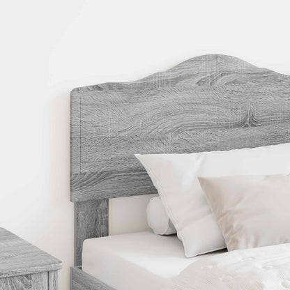 Testiera Grigio Sonoma 100 cm Legno multistrato