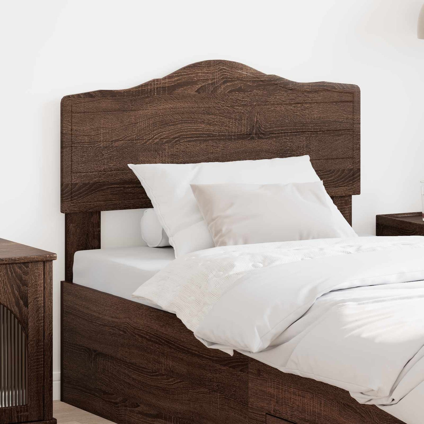 Testiera Rovere Marrone 100 cm Legno multistrato