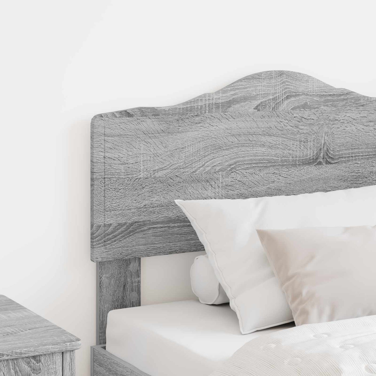 Testiera Grigio Sonoma 90 cm Legno multistrato
