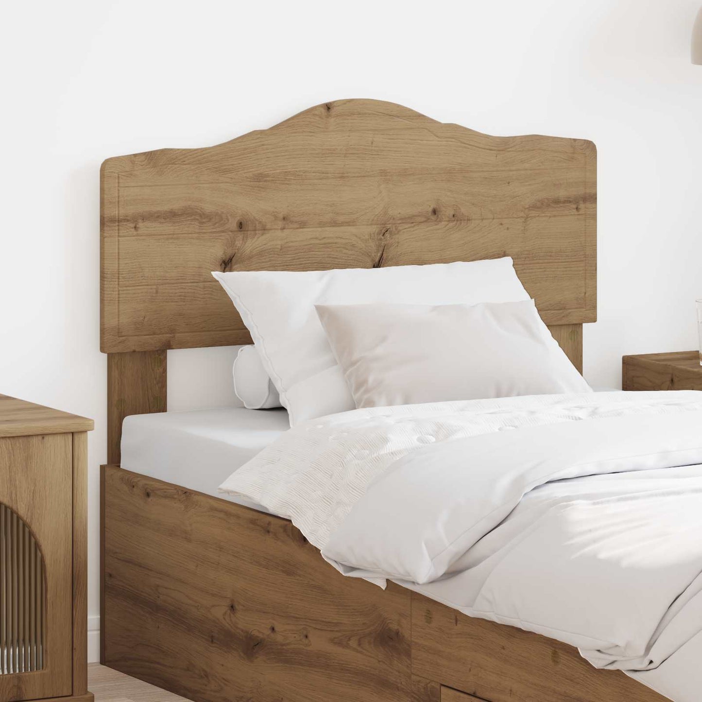 Testiera Rovere artigianale 90 cm Legno multistrato