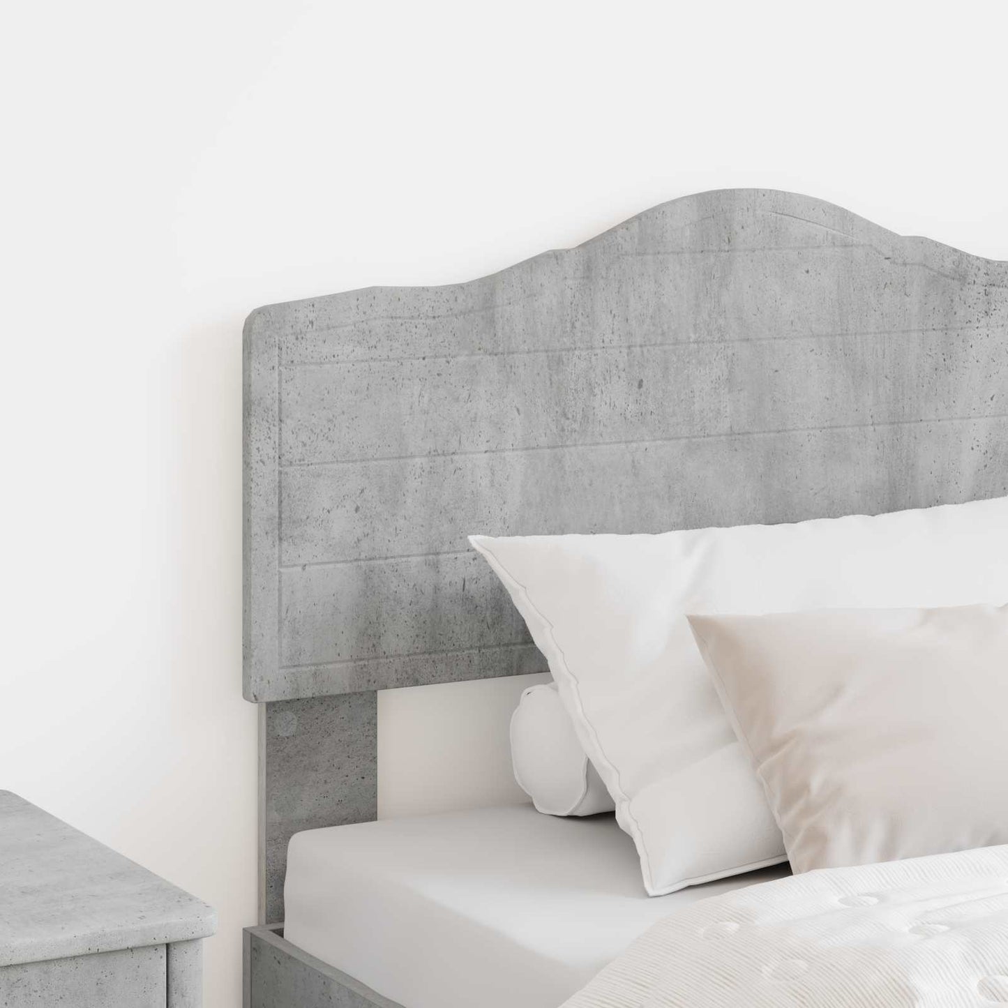 Testiera Grigio cemento 80 cm Legno multistrato