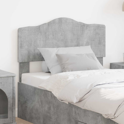Testiera Grigio cemento 80 cm Legno multistrato