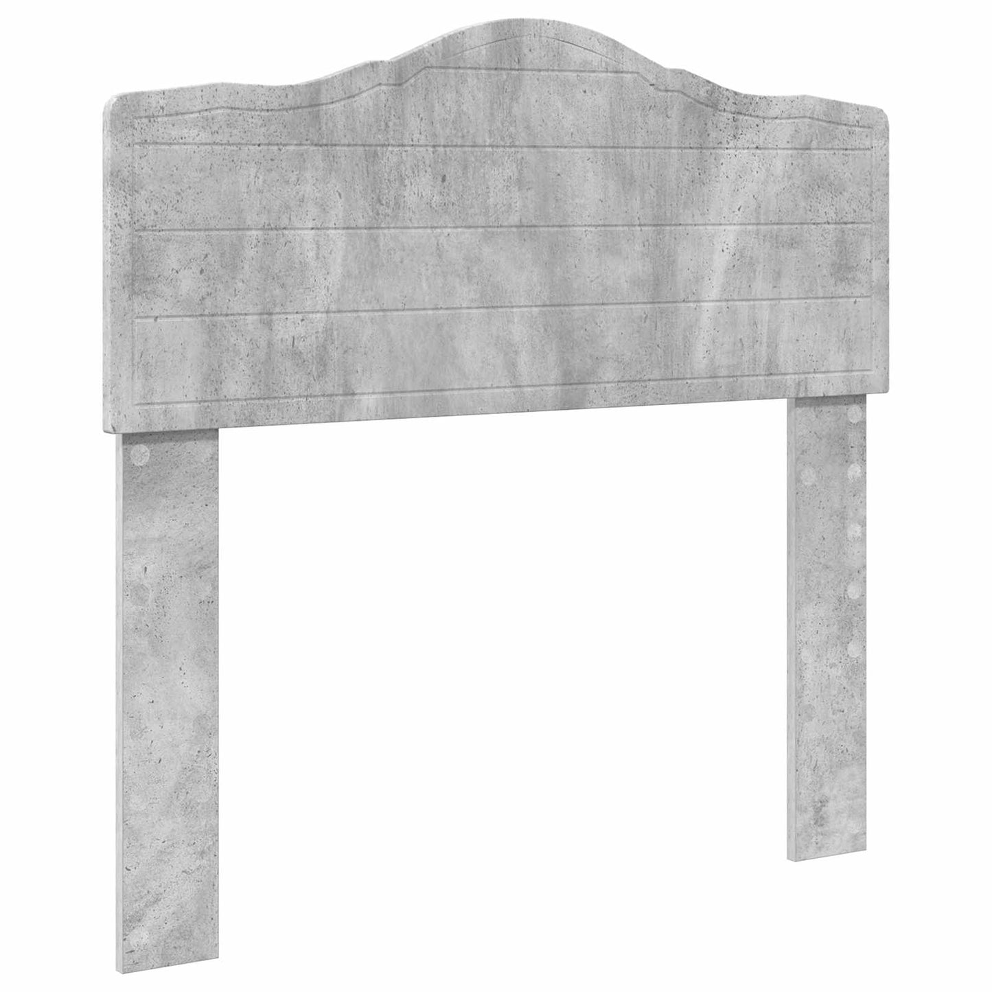 Testiera Grigio cemento 80 cm Legno multistrato
