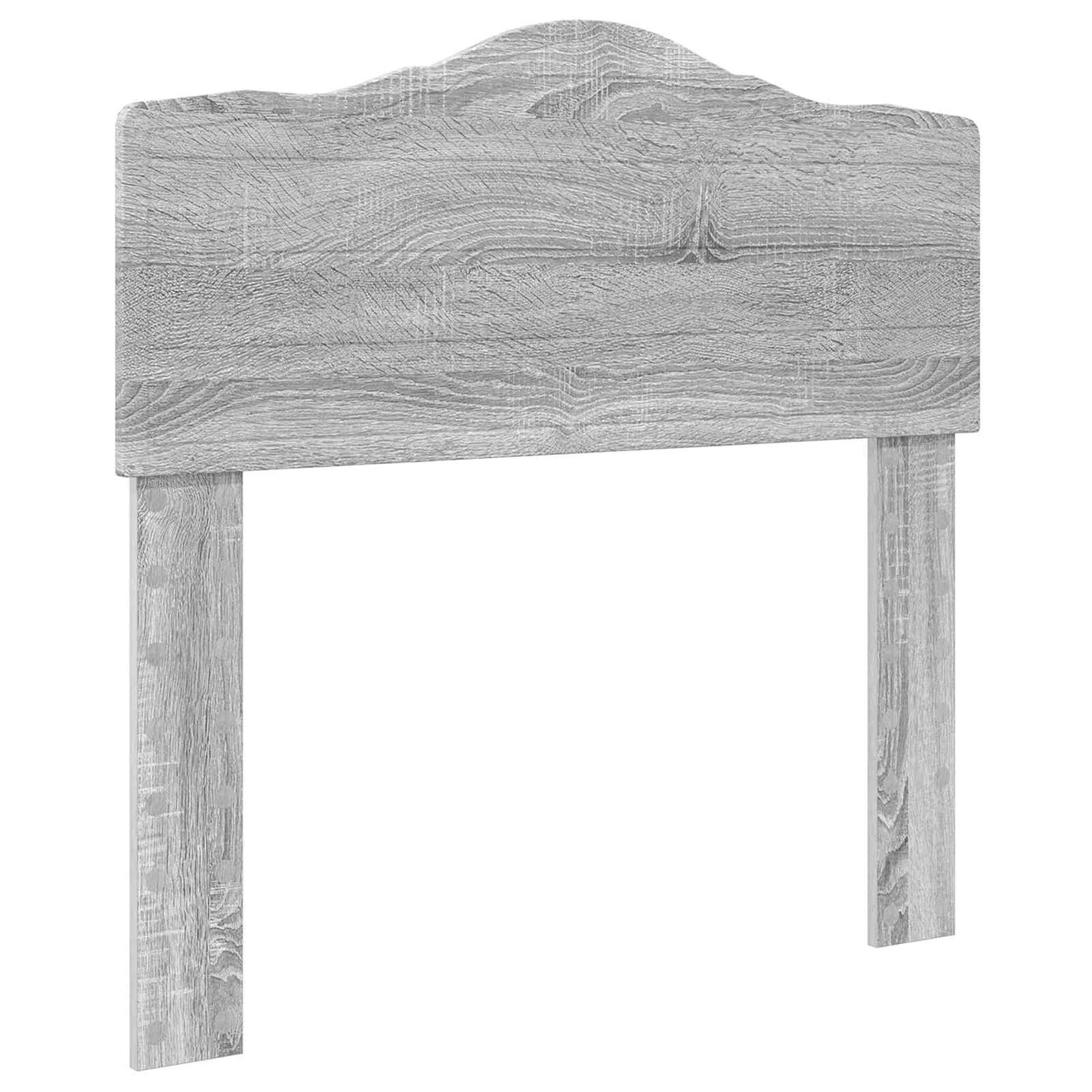 Testiera Grigio Sonoma 80 cm Legno multistrato