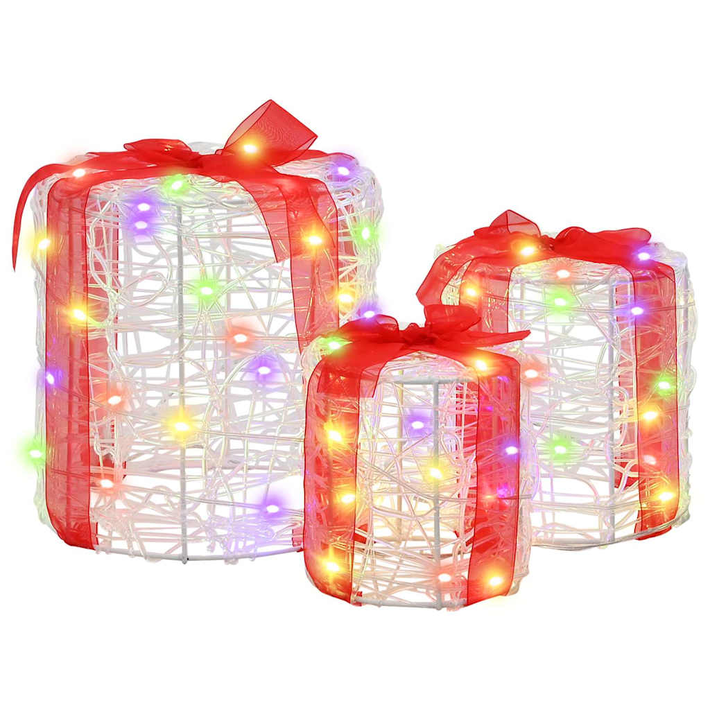 Decorazione Scatola Regalo 3 pcs colorato 20 x 20 x 21 cm