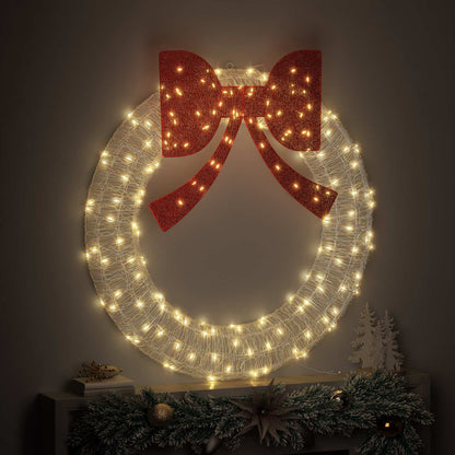 Ghirlanda con 150 LED Bianco caldo 120 cm Acrilico