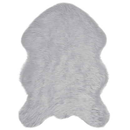 Tappeto Pecora Tafalla Grigio 60 x 90 cm Poliestere