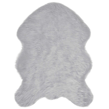 Tappeto Pecora Tafalla Grigio 80 x 120 cm Poliestere