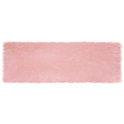 Tappeto Pecora Tafalla Rosa 80 x 250 cm Poliestere