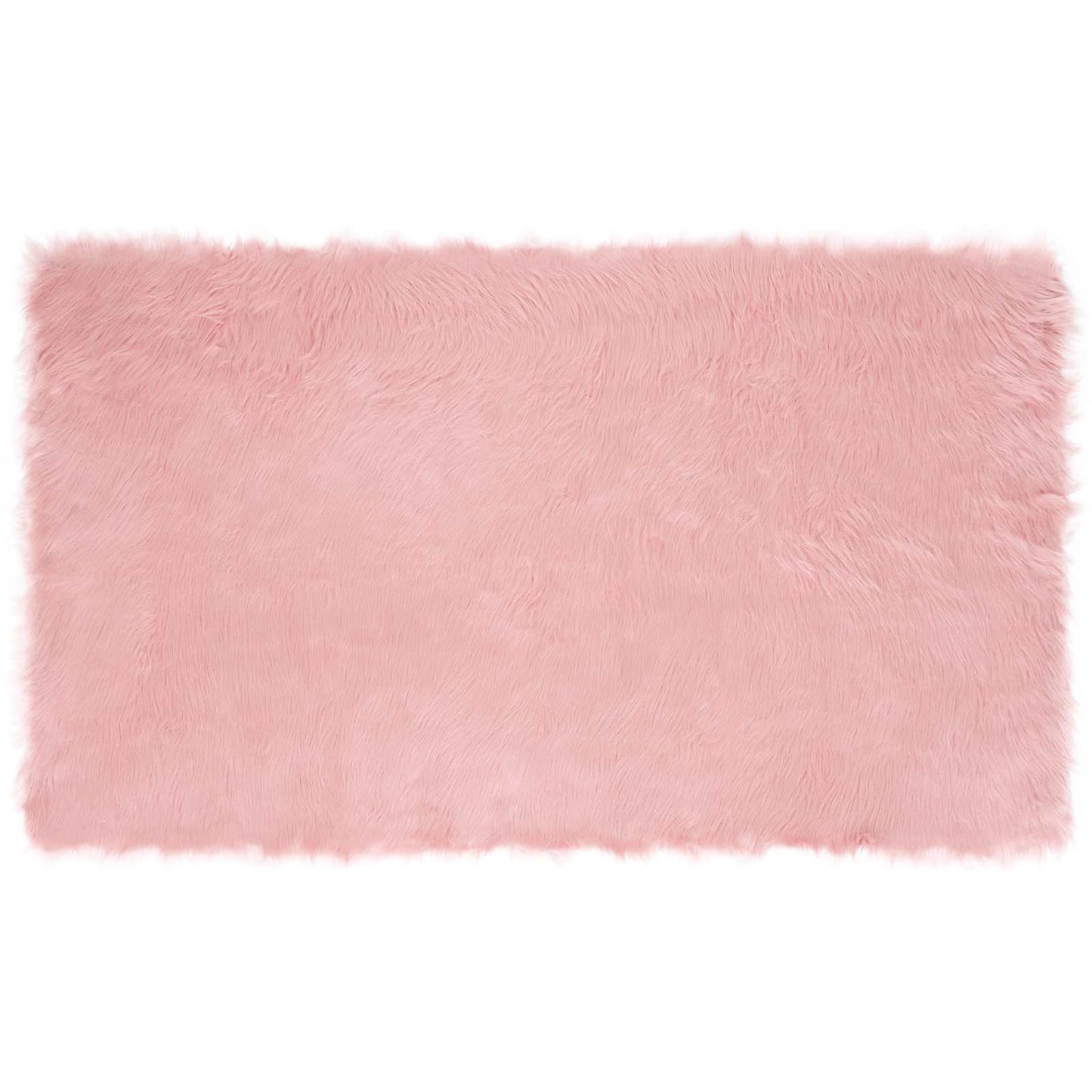 Tappeto Pecora Tafalla Rosa 100 x 200 cm Poliestere