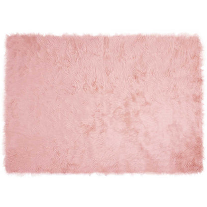 Tappeto Pecora Tafalla Rosa 140 x 200 cm Poliestere