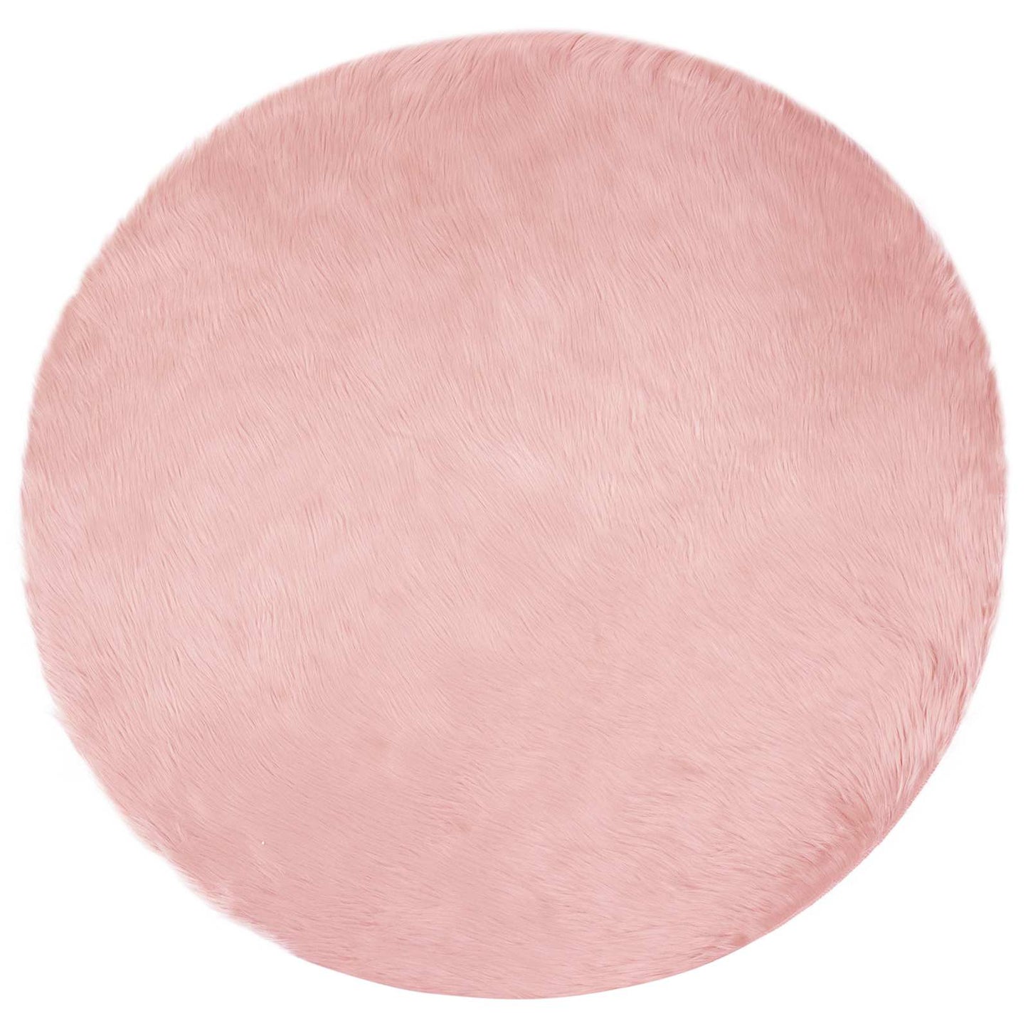 Tappeto Pecora Tafalla Rosa Ã˜ 120 cm Poliestere
