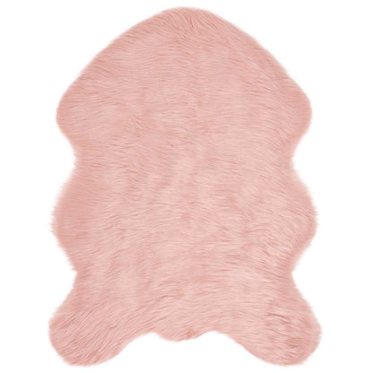 Tappeto Pecora Tafalla Rosa 80 x 120 cm Poliestere