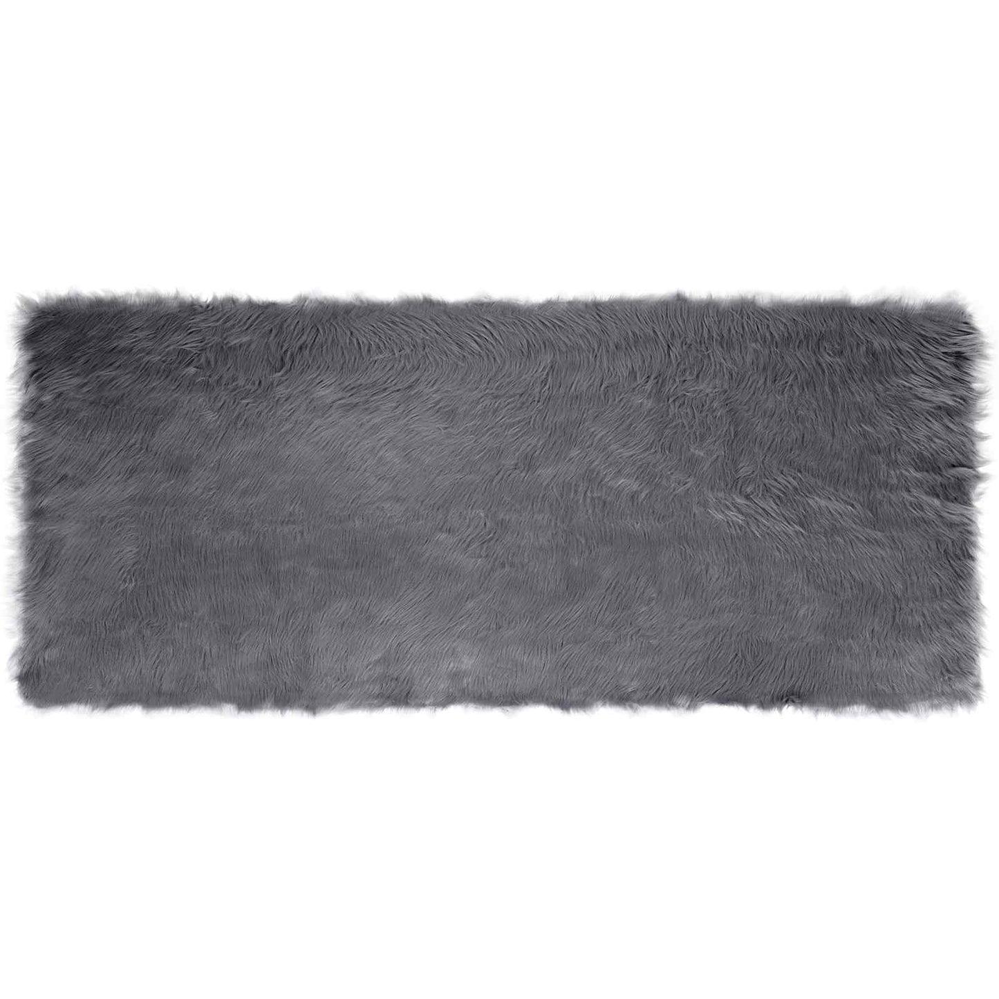 Tappeto Pecora Tafalla Antracite 100 x 200 cm Poliestere