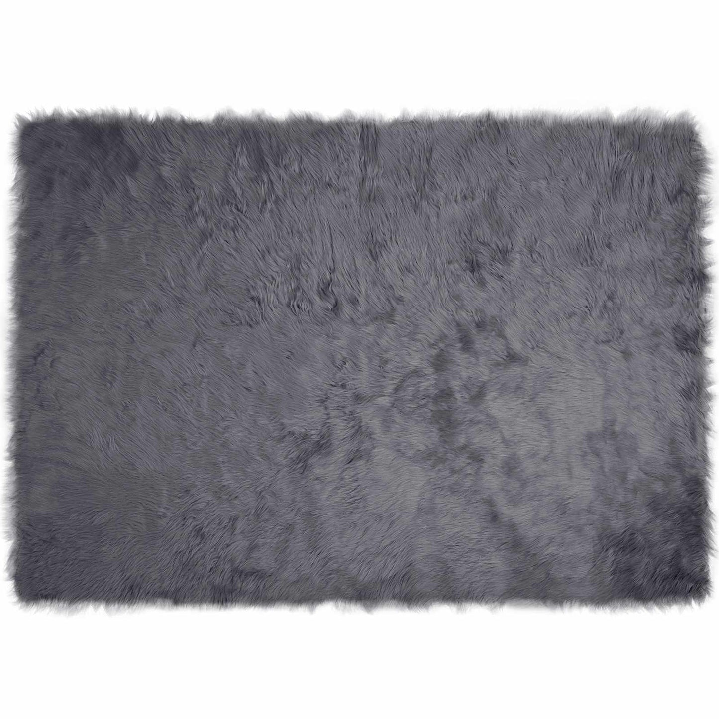 Tappeto Pecora Tafalla Antracite 120 x 170 cm Poliestere