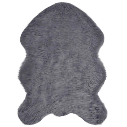 Tappeto Pecora Tafalla Antracite 50 x 80 cm Poliestere