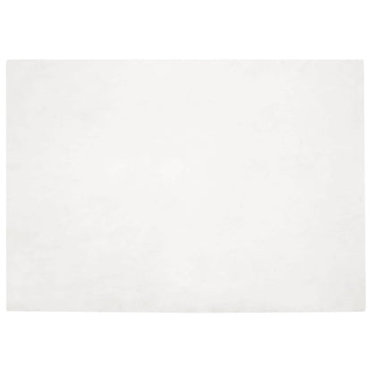 Tappeto antiscivolo in di coniglio sintetica Olite Bianco