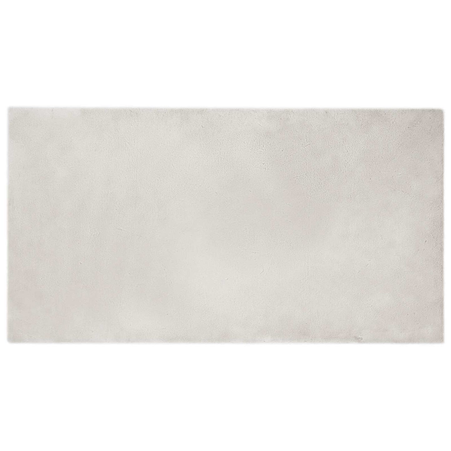 Tappeto antiscivolo in di coniglio sintetica Olite Beige