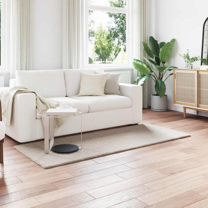 Tappeto antiscivolo in di coniglio sintetica Olite Beige