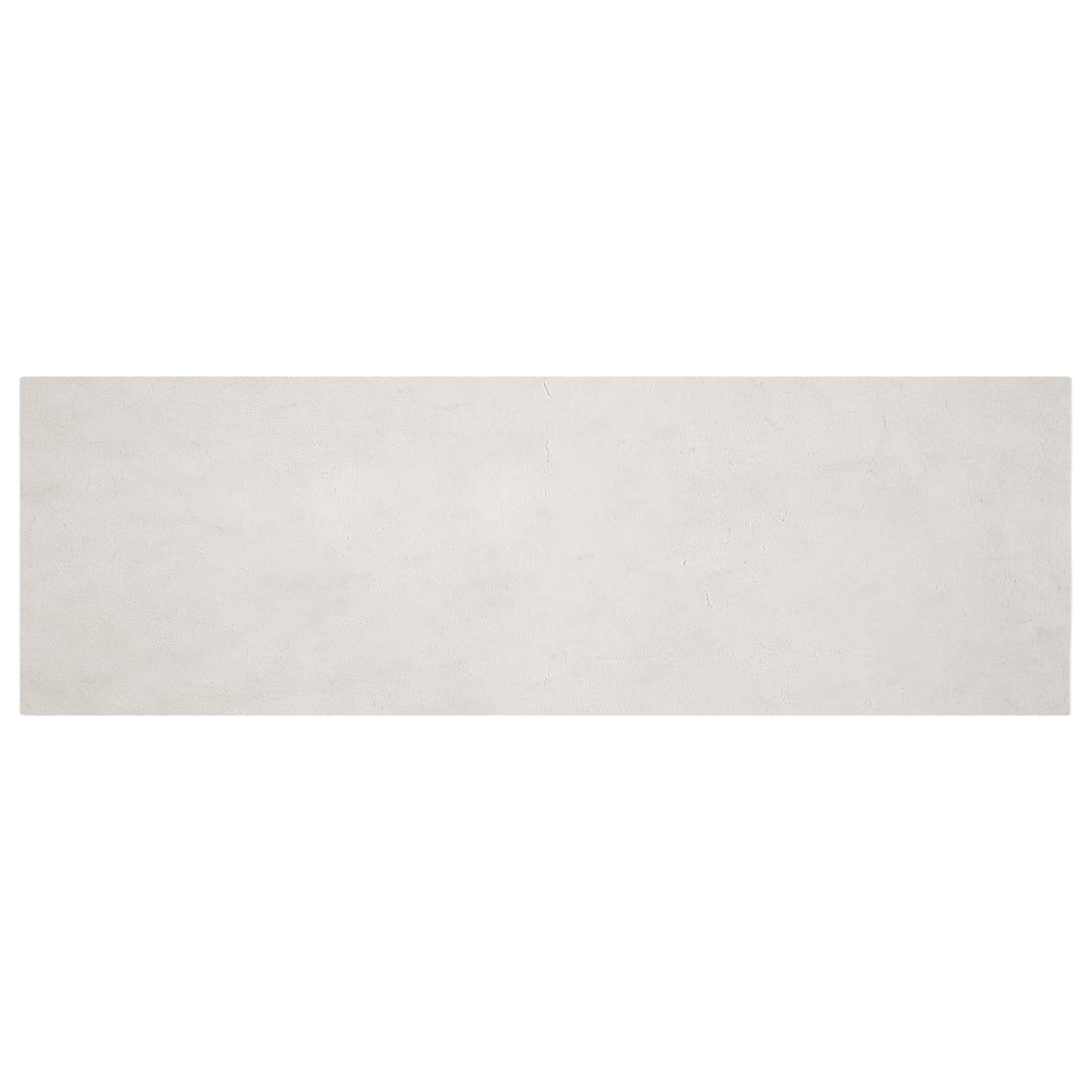 Tappeto antiscivolo in di coniglio sintetica Olite Beige