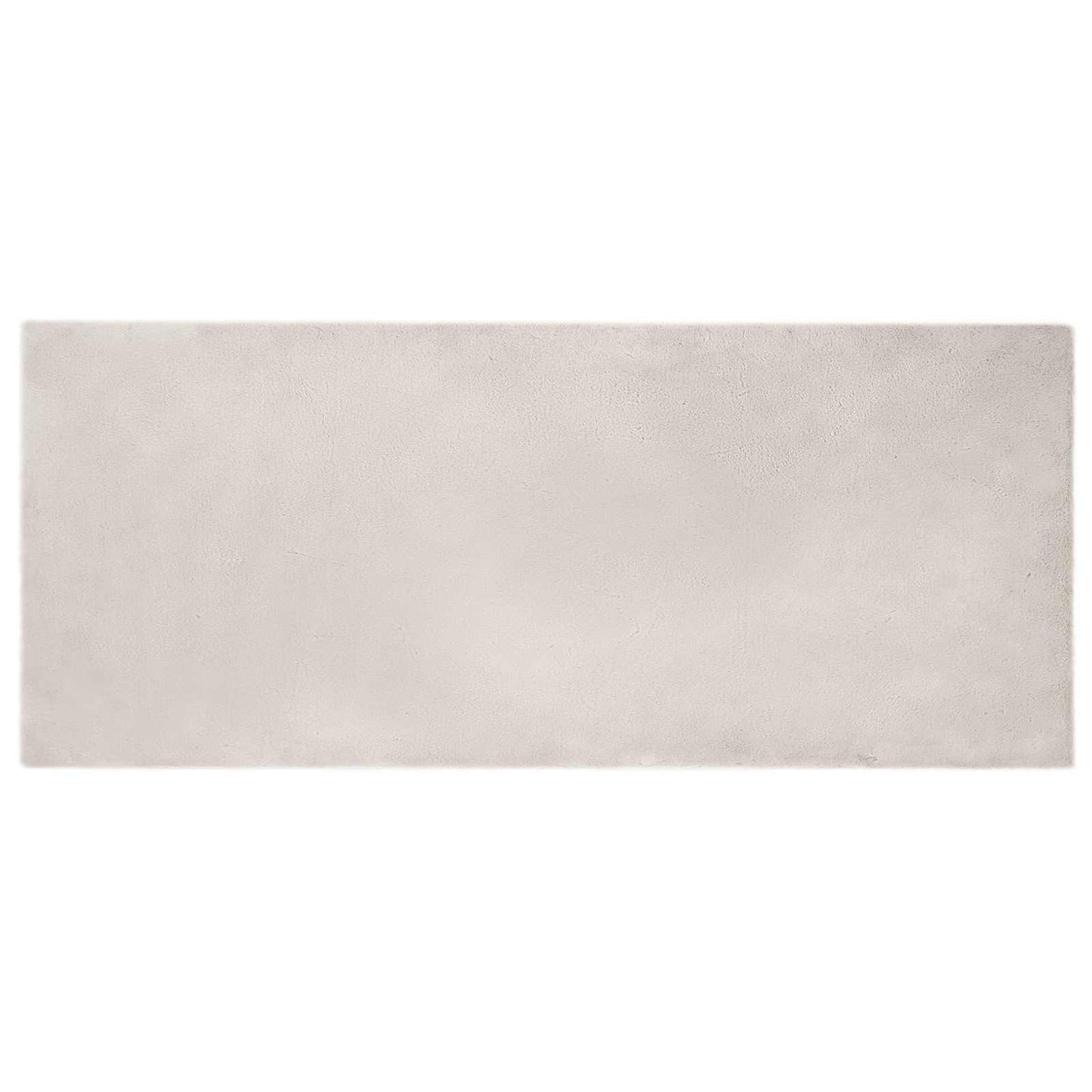 Tappeto antiscivolo in di coniglio sintetica Olite Beige