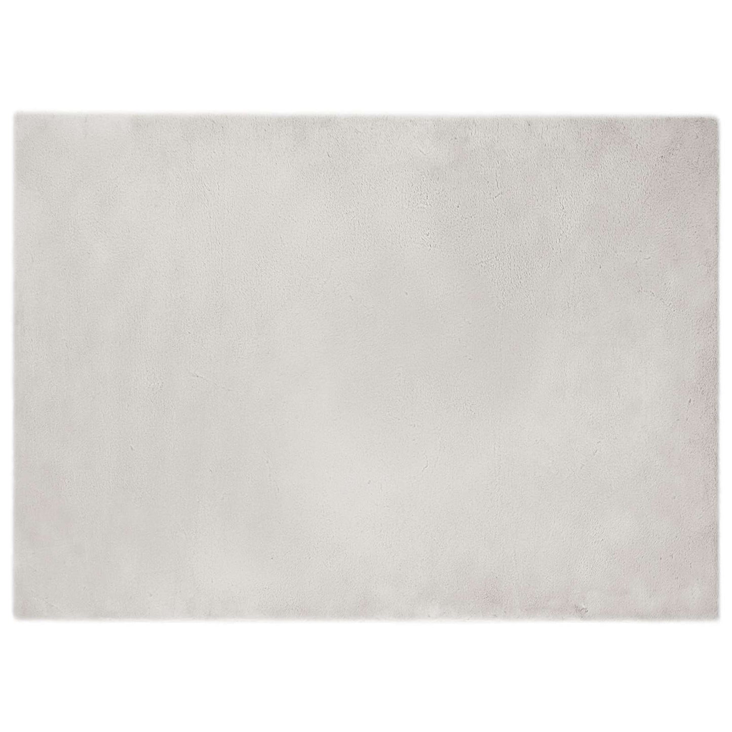 Tappeto antiscivolo in di coniglio sintetica Olite Beige